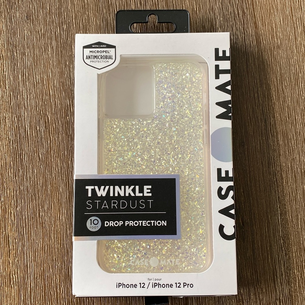 Case-Mate IPhone 12 & IPhone 12 Pro Twinkle Stardust Phone Case